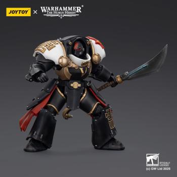 Warhammer The Horus Heresy Actionfigur White Scars Ebon Keshig Terminator 1 with Power Glaive 13 cm